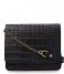 O My Bag  Audrey Mini Chain black croco classic