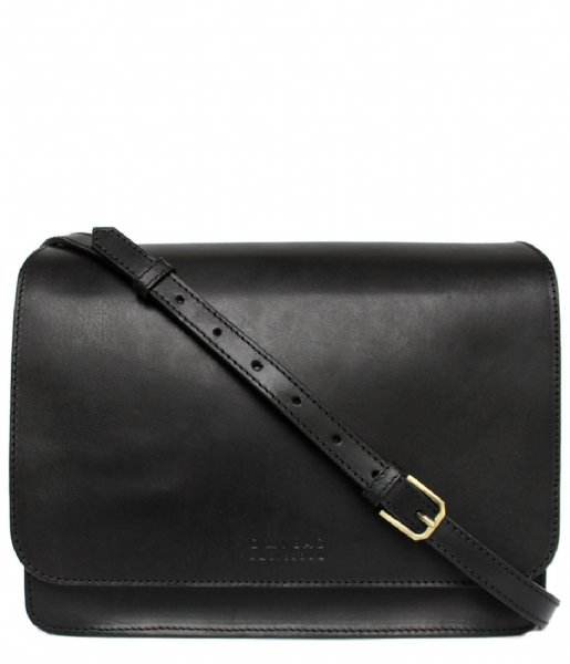 O My Bag  The Audrey Black classic checkered strap