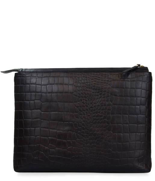 O My Bag  Bag Scarlet 15 Inch black croco classic