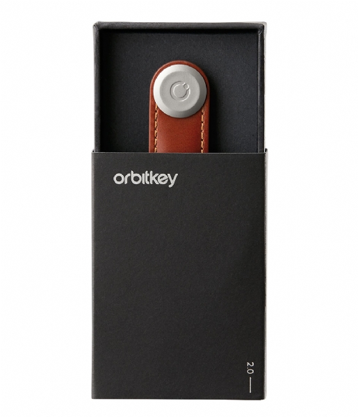 Orbitkey  Leather Orbitkey 2.0 charcoal grey