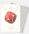 Orelia  July Birthstone Gift Envelope ruby quartz (23163)