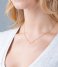 Orelia  Clean V Necklace pale gold plated (8041)