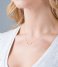 Orelia  Clean V Necklace silver plated (8042)