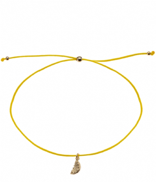 Orelia  Lemon Charm Friendship Bracelet yellow (ORE21308)