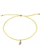 Orelia  Lemon Charm Friendship Bracelet yellow (ORE21308)