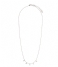Orelia  Dream Charm Script Necklace silver (20111)