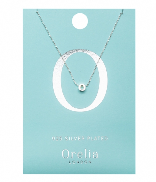 Orelia  Necklace Initial O silver (ORE21153)