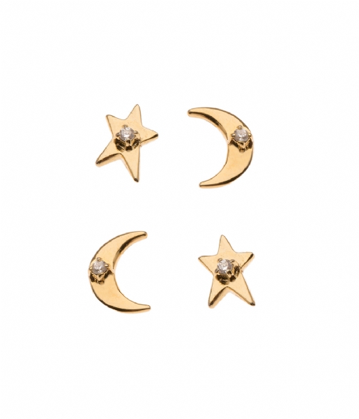 Orelia  Star And Moon 2 pack crystal