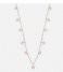 Orelia  Falling Star Rope Necklace silver plated (23349)