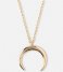 Orelia  Crescent Ditsy Necklace gold plated (ORE23096)