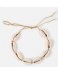 Orelia  Cowrie Shell Cord Bracelet white (ORE24291)