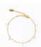Orelia  Pearl Satellite Chain Anklet gold plated (ORE25432)