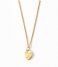 Orelia  Heart Padlock Charm Necklace Giftbox gold plated (ORE25441)