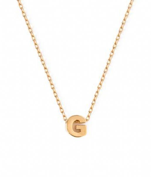 Orelia  Necklace initial G Gold plated (ORE26349)
