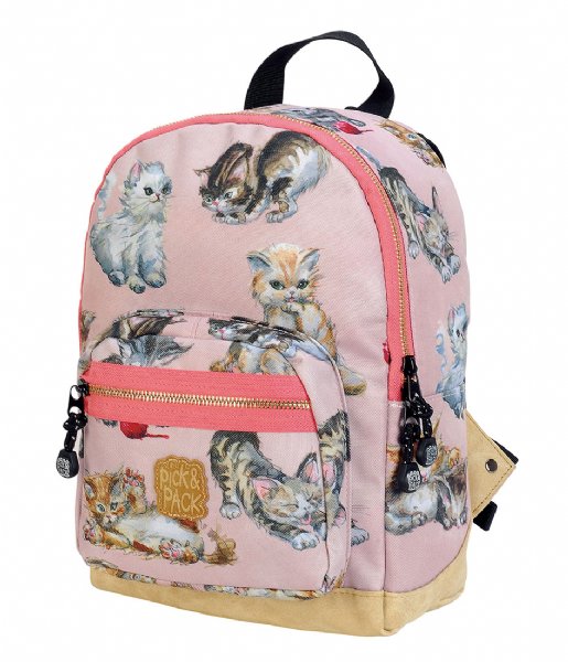 Pick & Pack  Kittens Backpack dusty pink (61)
