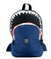 Pick & Pack  Shark Shape Backpack M 13 Inch Navy (14)