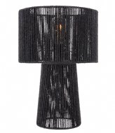 Leitmotiv Table Lamp Forma Pin Paper Rope Black (LM2121BK)