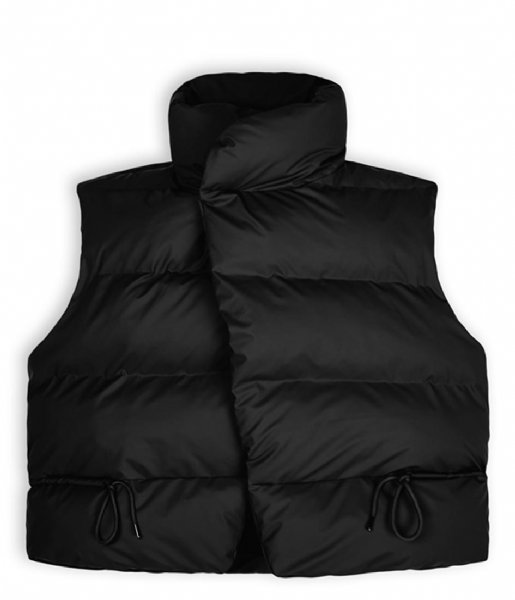 Rains  Puffer W Vest Black (001)