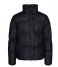 Rains  Boxy Puffer Jacket Black (1)