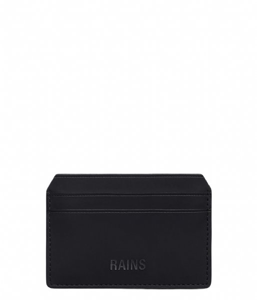 Rains  Card Holder Black (01)