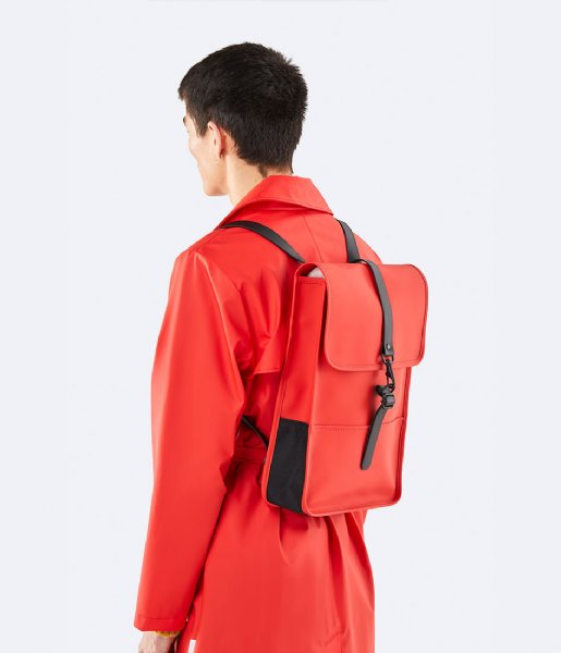 Rains  Backpack Mini red (08)
