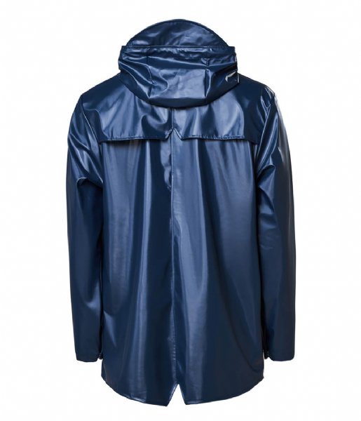 Rains  Jacket Shiny Blue (07)