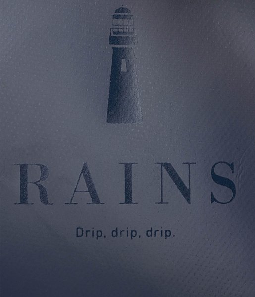 Rains  Rolltop Mini Shiny Blue (07)