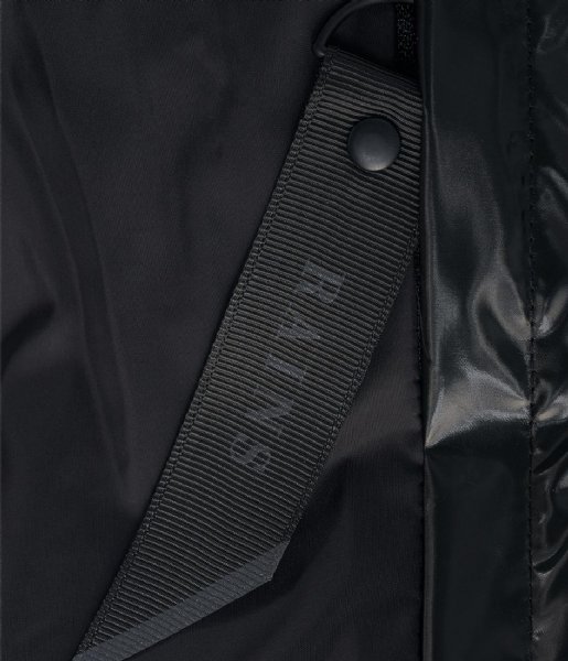 Rains  Boxy Puffer Jacket 76 Shiny Black