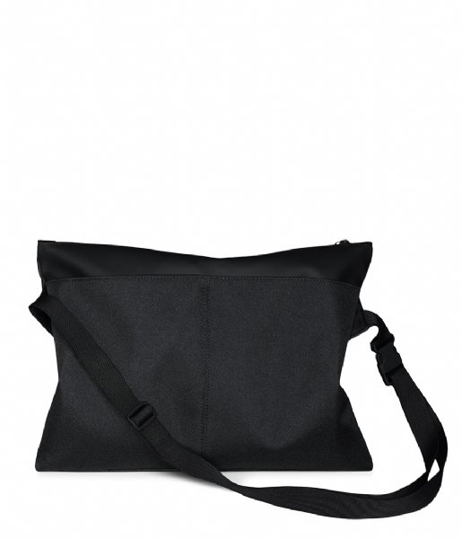 Rains  Musette Bag Black (1)
