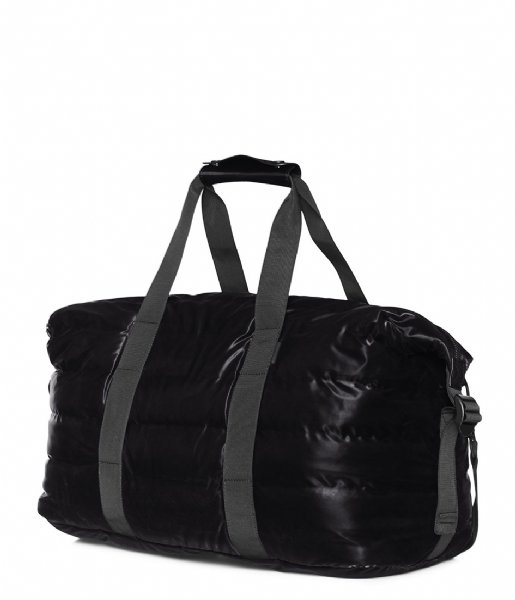 Rains  Weekend Bag Quilted Velvet Black (29)
