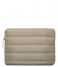 Rains  Laptop Cover 13 Inch Quilted Velvet Taupe (33)