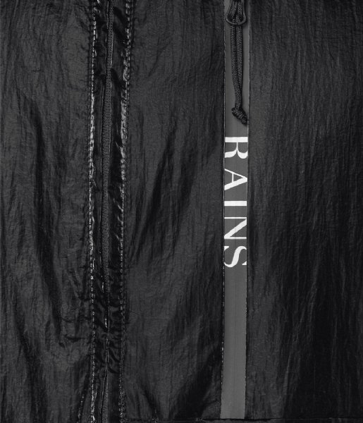 Rains  Drifter Jacket Black (1)