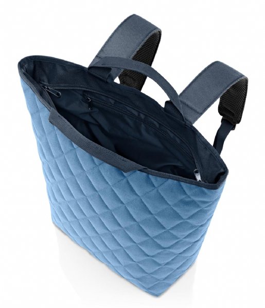 Reisenthel  Shopper-Backpack Rhombus Blue (2)