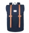 Sandqvist  Backpack Stig Large 15 Inch blue (717)