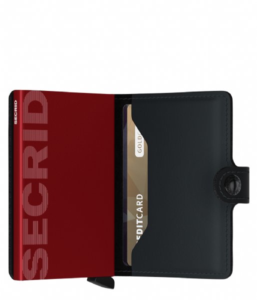 Secrid  Miniwallet Matte black & red