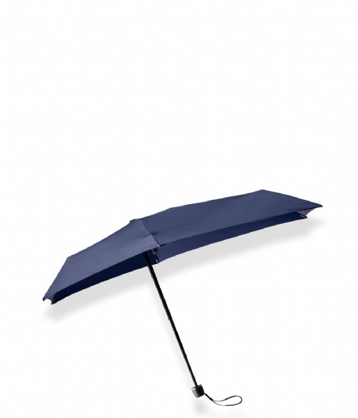 Senz  Micro Foldable Storm Umbrella Midnight Blue