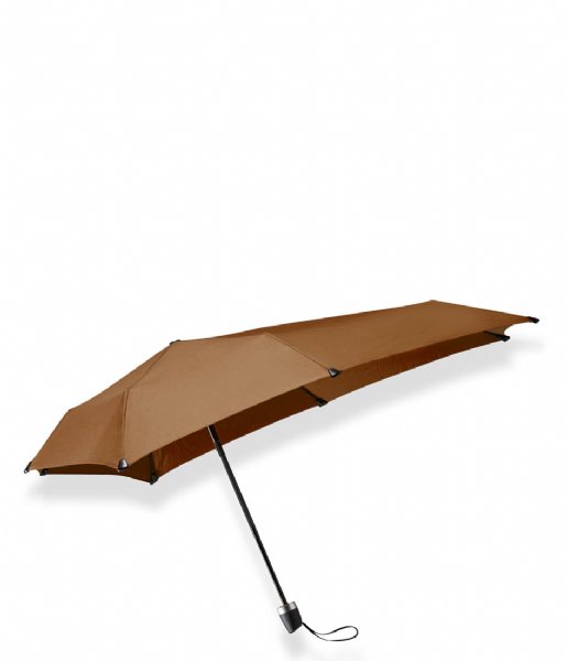 Senz  Mini Foldable Storm Umbrella Sudan Brown