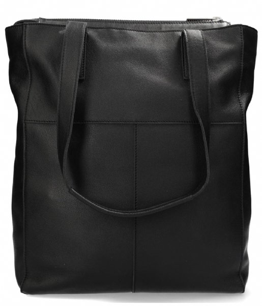 Shabbies  SHB0394 Wendy Shoppingbag Nappa Leather Black (1000)
