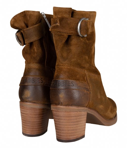 Shabbies  Ankle Boot With Zipper brown
