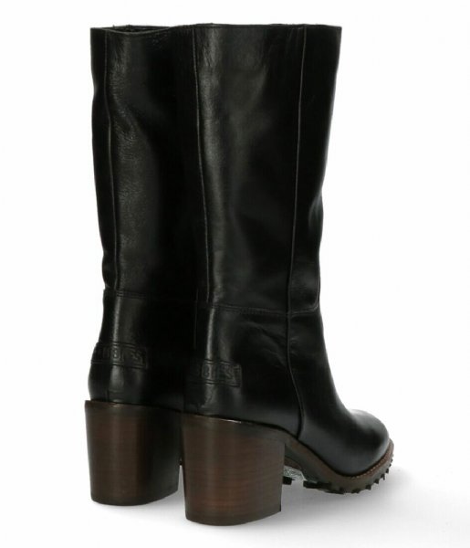 Shabbies  Boot Shiny Grain Leather Black