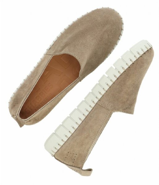 Shabbies  Loafer With Flexible Sole Taupe (3434)