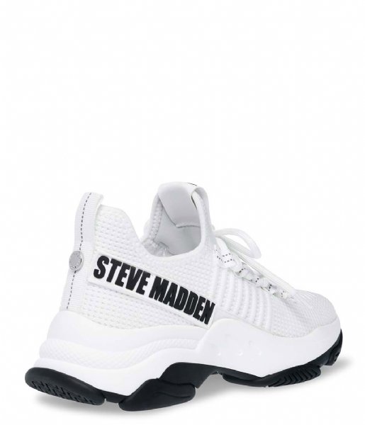 Steve Madden  Mac-E Sneaker White Black (148)