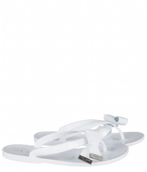 Ted Baker  Luzzi Origami Bow Flip Flop Rude white