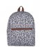 The Little Green Bag  Backpack Ice Leopard Small Ice Blue (792)