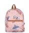 The Little Green Bag  Backpack Sweet Butterflies Small Pink (640)