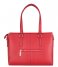 The Little Green Bag  Maple Laptop Tote 13 Inch red