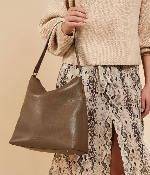 The Little Green Bag  Lupine Hobo taupe