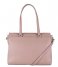 The Little Green Bag  Maple Laptop Tote 13 Inch mauve