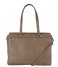 The Little Green Bag  Maple Laptop Tote 13 Inch taupe