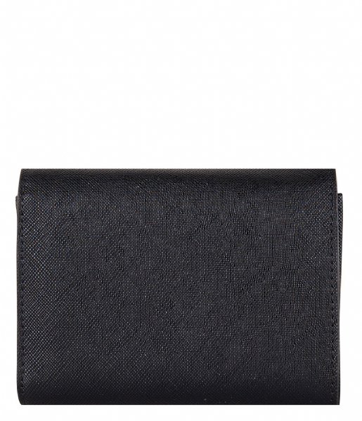 The Little Green Bag  Wallet Heath black